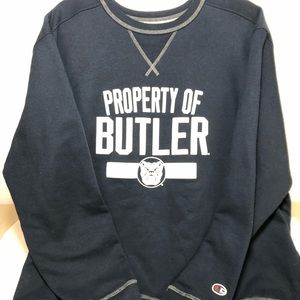 Vtg XL Champion Butler University sweatshirt CLEAN